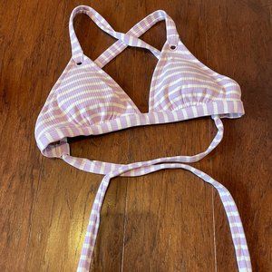 Aerie Triangle Tie-back Bikini Top